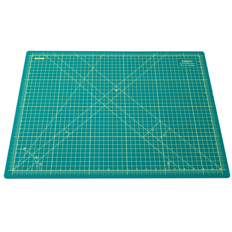 ZERRO Cutting Mat 18" x 24" Self Healing Professional Double Sided Sewing Rotary Mat Thick 5-Layer with Imperial/Metric (A2) - Image 2